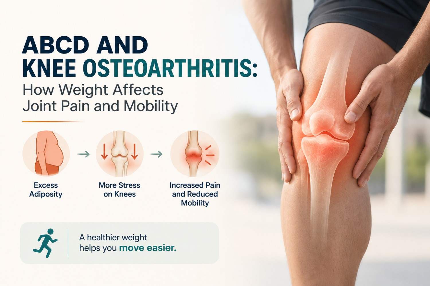 ABCD and Knee Osteoarthritis: How Weight Affects Joint Pain and Mobility