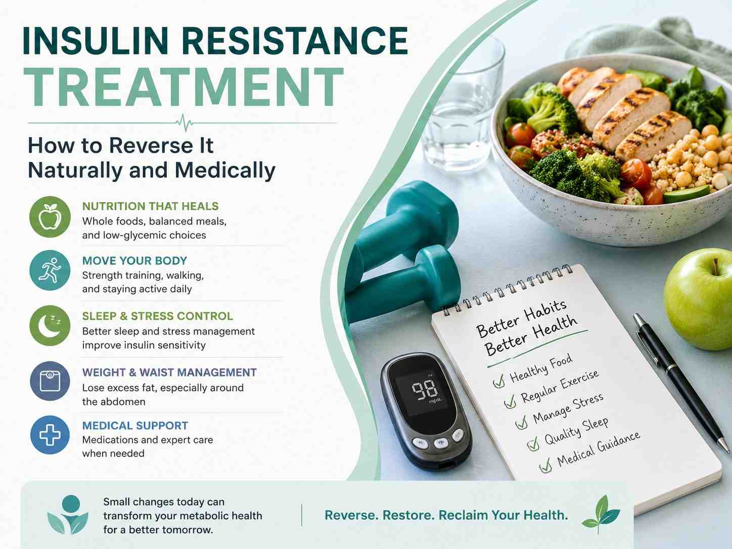 Insulin Resistance Treatment: How to Reverse It Naturally and Medically