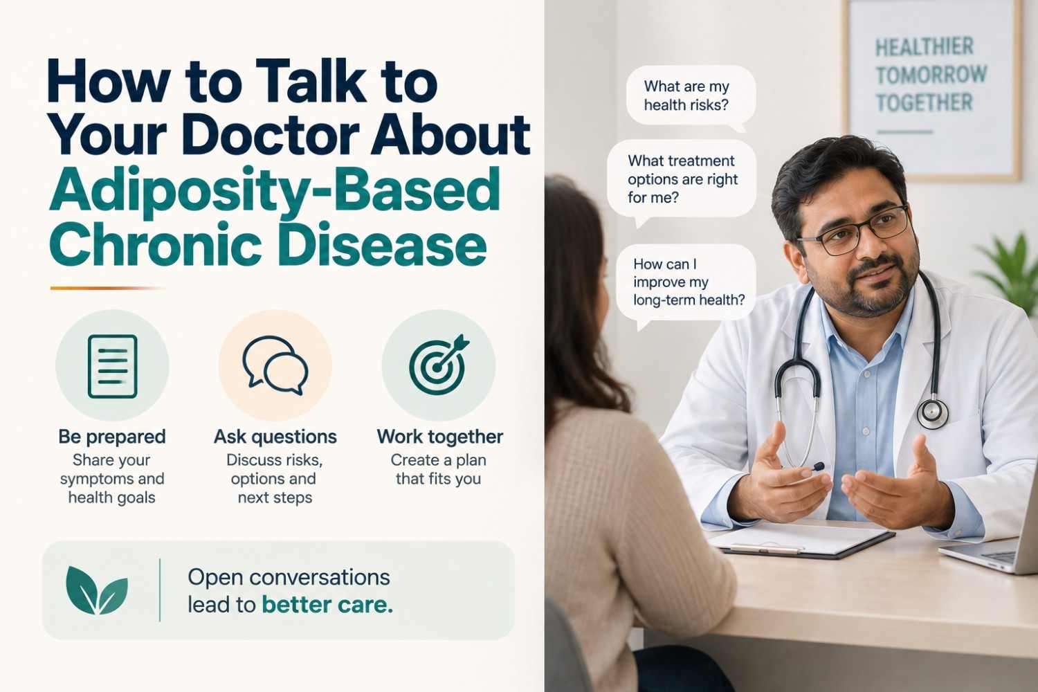 How to Talk to Your Doctor About Adiposity-Based Chronic Disease